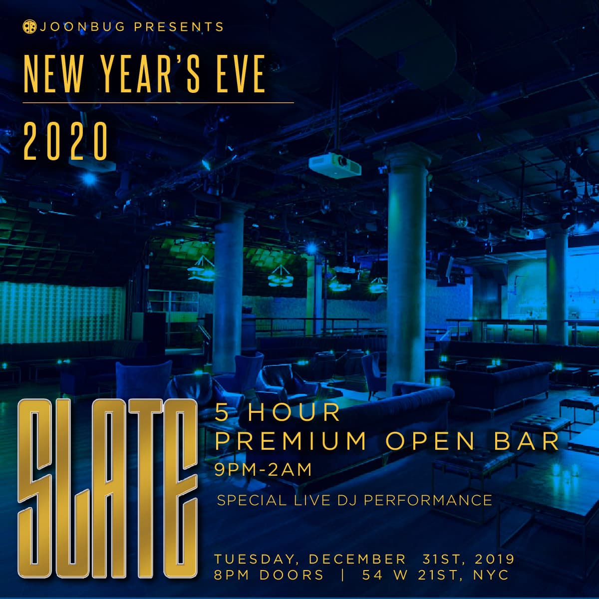 Slate New Year's Eve Party