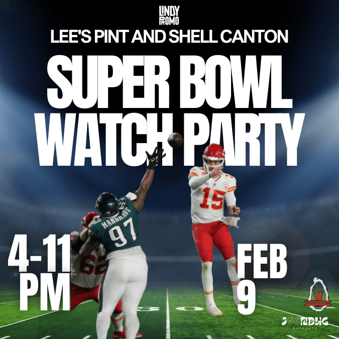 Lee's Pint & Shell Super Bowl Party